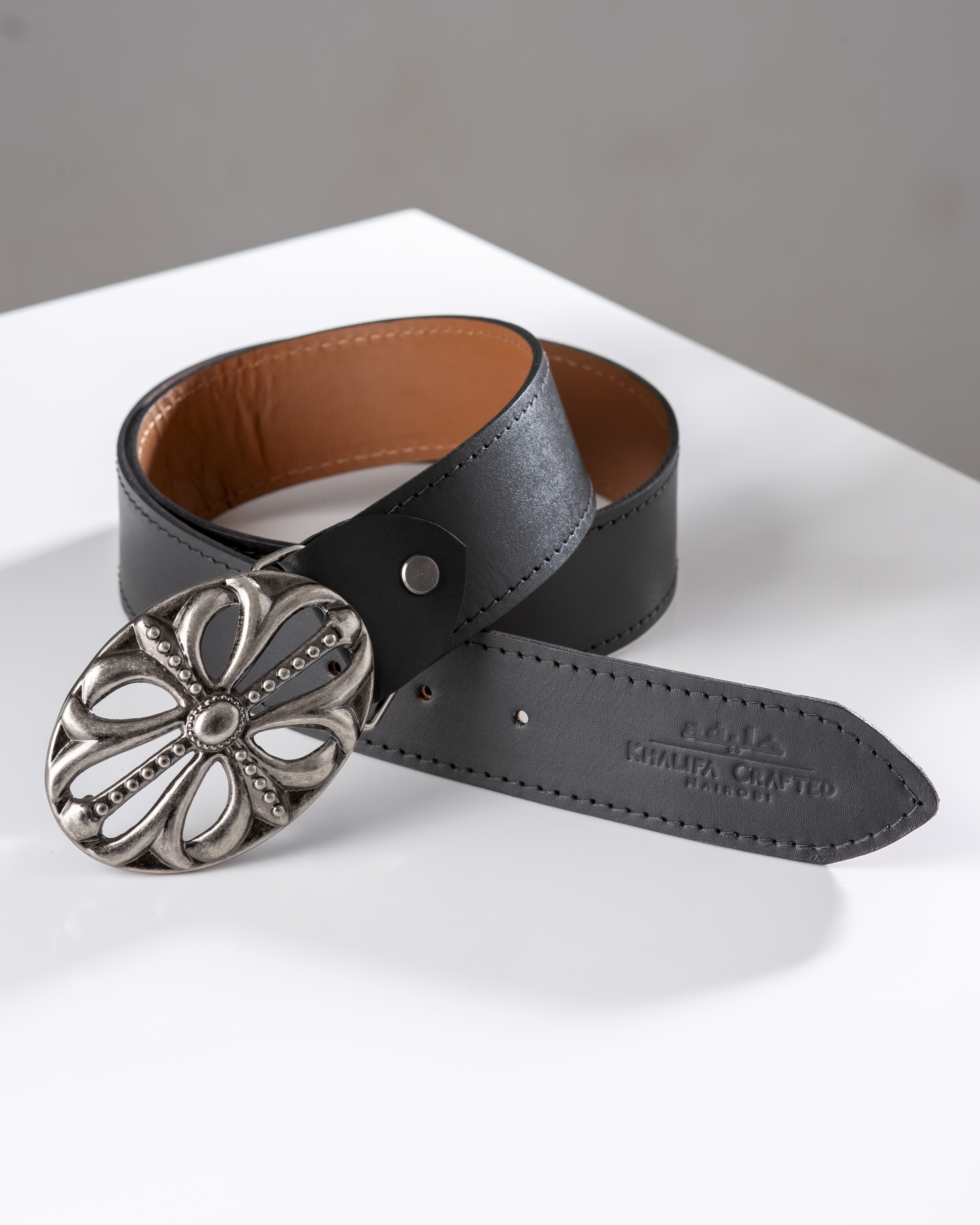40mm Non-Reversible Belt  with Flower Buckle